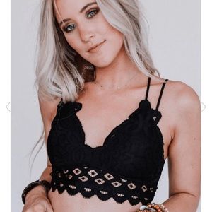 Aranza / Sophie Crochet Lace Bralette from Three Bird Nest